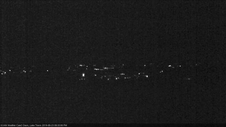 Lake Travis webcam, August 23, 2019 8:35 PM CT