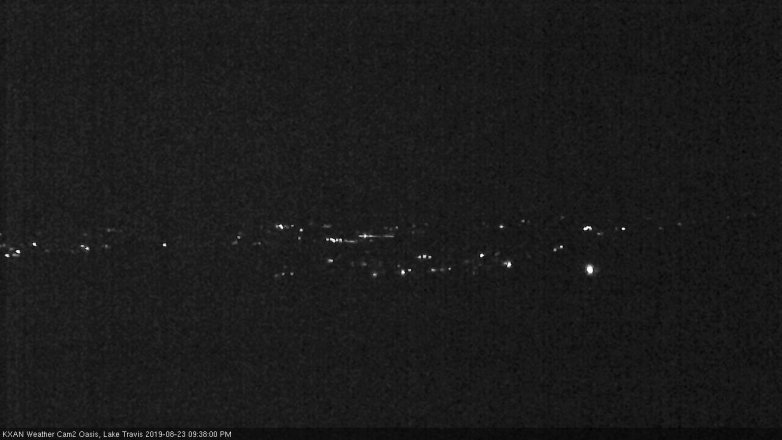 Lake Travis webcam, August 23, 2019 8:40 PM CT