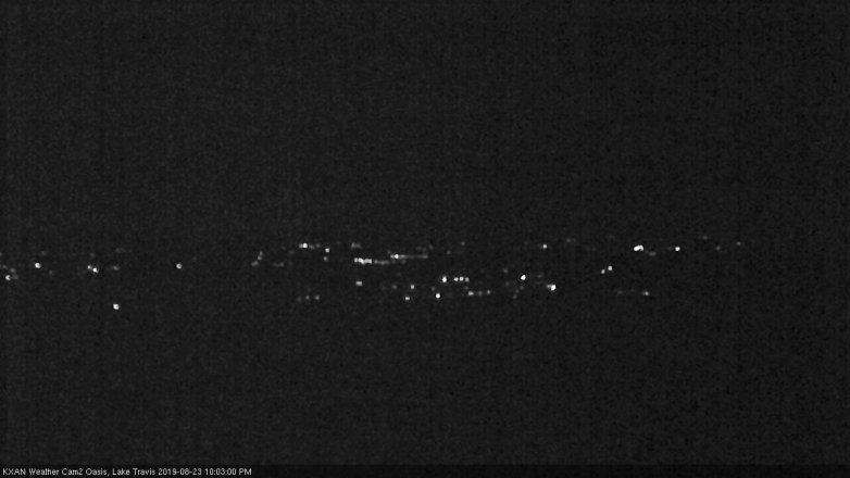 Lake Travis webcam, August 23, 2019 9:05 PM CT
