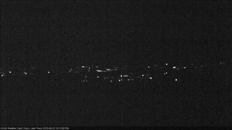 Lake Travis webcam, August 23, 2019 9:15 PM CT