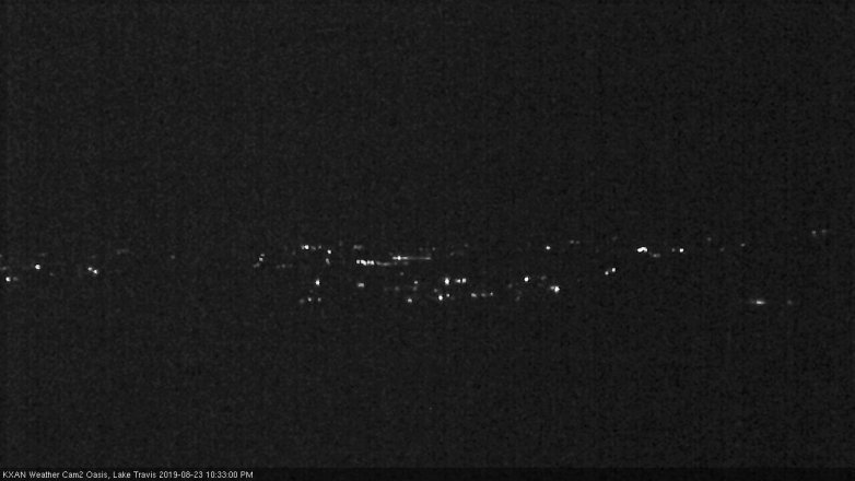 Lake Travis webcam, August 23, 2019 9:35 PM CT