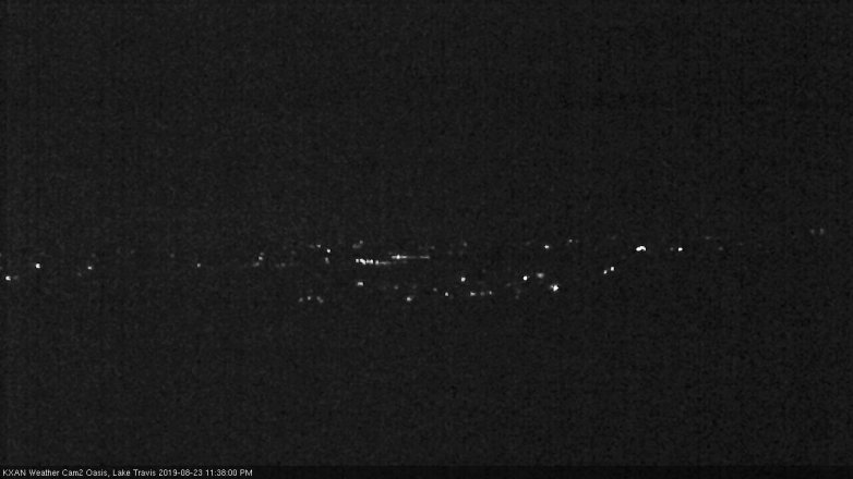 Lake Travis webcam, August 23, 2019 10:40 PM CT