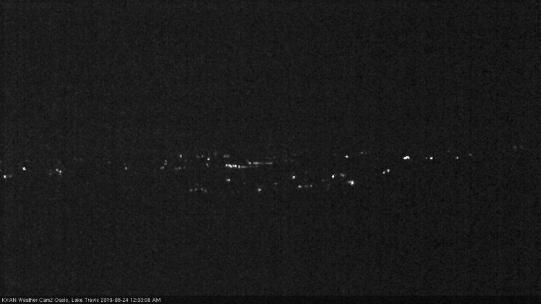 Lake Travis webcam, August 23, 2019 11:05 PM CT