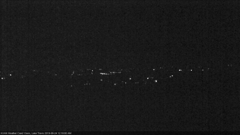 Lake Travis webcam, August 23, 2019 11:20 PM CT