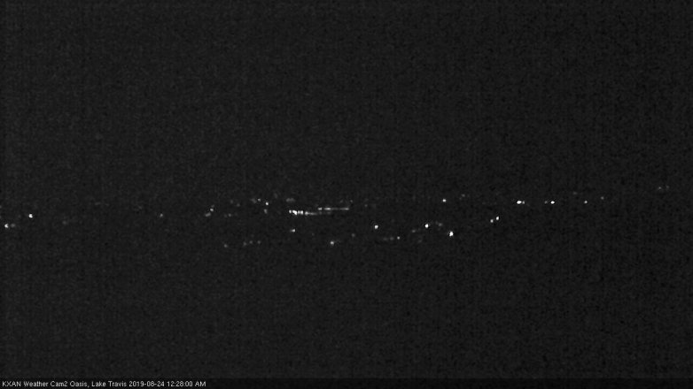 Lake Travis webcam, August 23, 2019 11:30 PM CT