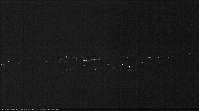 Lake Travis webcam, August 23, 2019 11:35 PM CT