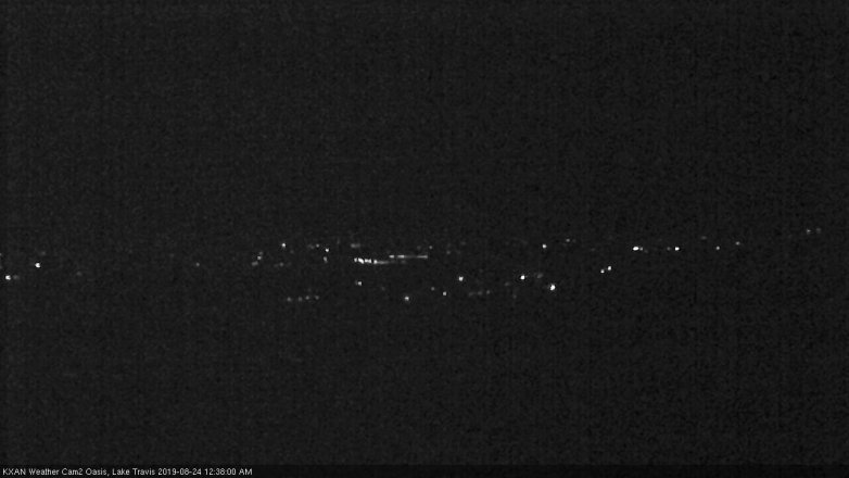 Lake Travis webcam, August 23, 2019 11:40 PM CT