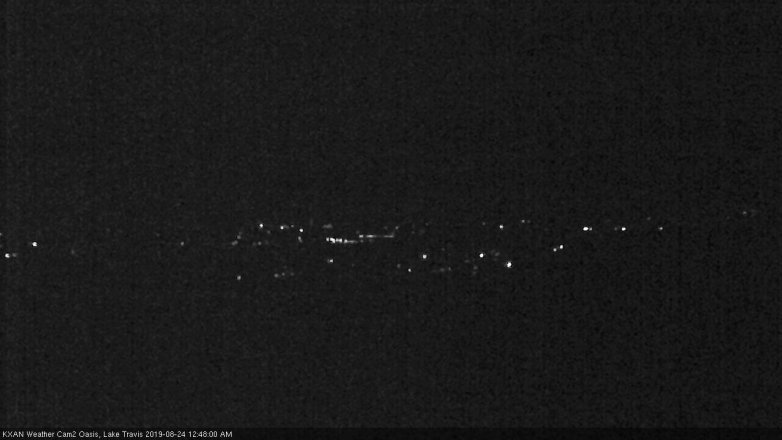 Lake Travis webcam, August 23, 2019 11:50 PM CT