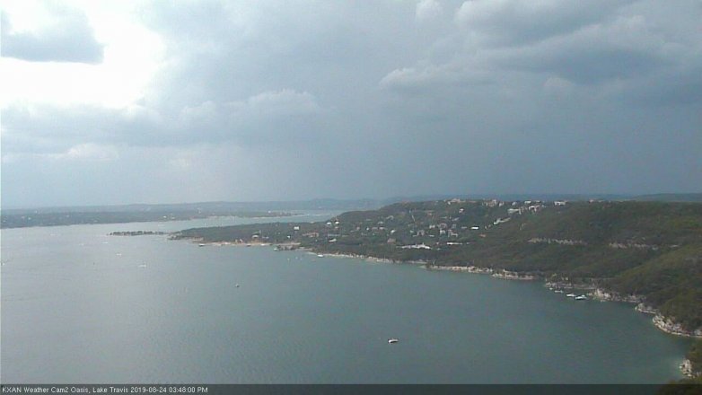 Lake Travis webcam, August 24, 2019 2:50 PM CT