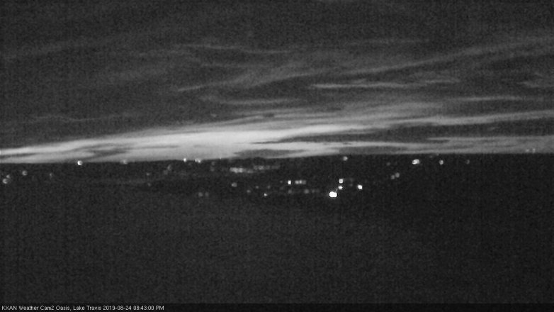 Lake Travis webcam, August 24, 2019 7:45 PM CT