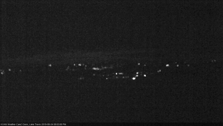 Lake Travis webcam, August 24, 2019 8:05 PM CT