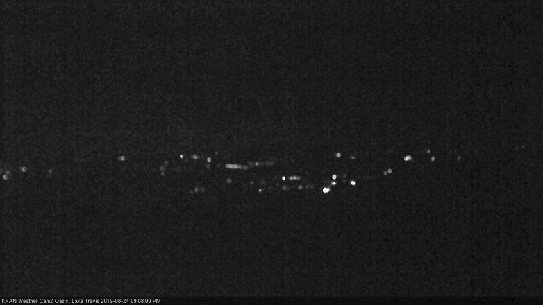 Lake Travis webcam, August 24, 2019 8:10 PM CT