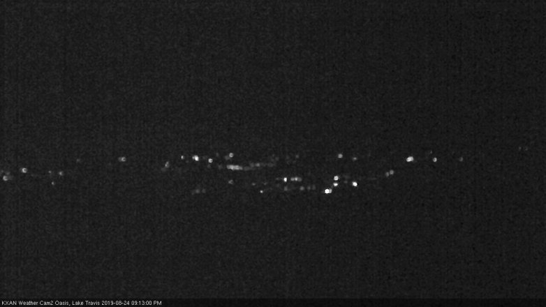 Lake Travis webcam, August 24, 2019 8:15 PM CT