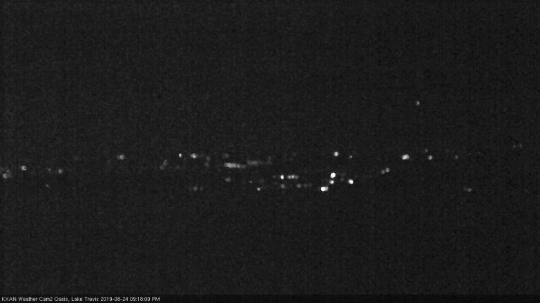 Lake Travis webcam, August 24, 2019 8:20 PM CT