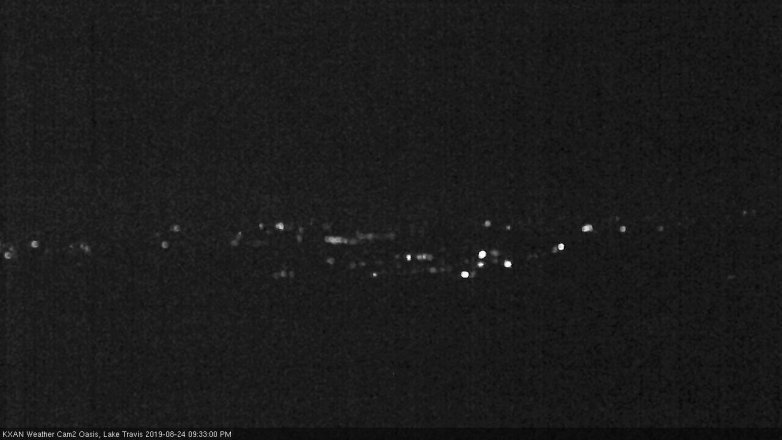 Lake Travis webcam, August 24, 2019 8:35 PM CT