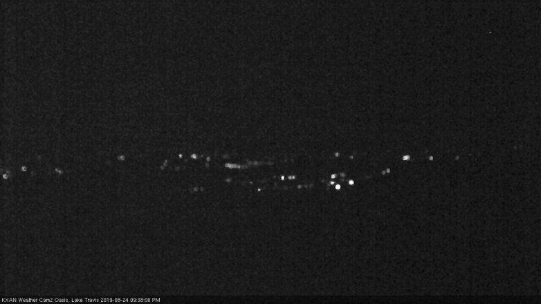 Lake Travis webcam, August 24, 2019 8:40 PM CT
