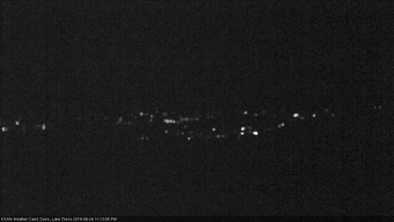 Lake Travis webcam, August 24, 2019 10:15 PM CT