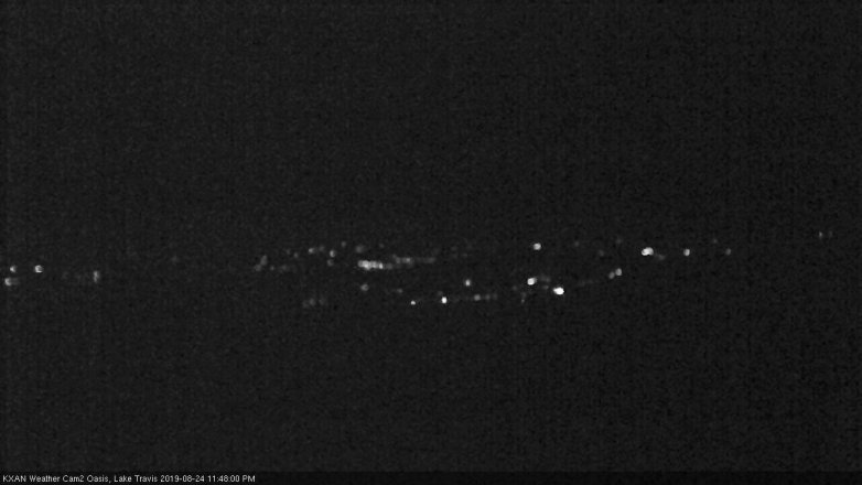 Lake Travis webcam, August 24, 2019 10:50 PM CT