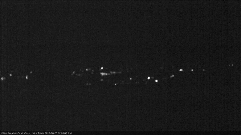 Lake Travis webcam, August 24, 2019 11:35 PM CT