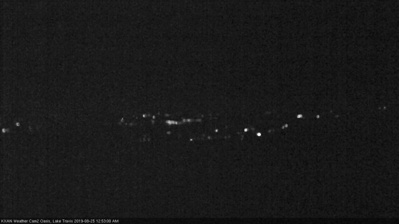 Lake Travis webcam, August 24, 2019 11:55 PM CT
