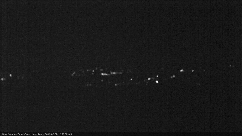 Lake Travis webcam, August 24, 2019 12:00 AM CT