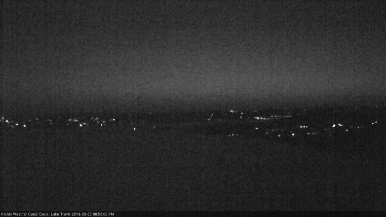 Lake Travis webcam, August 25, 2019 7:55 PM CT