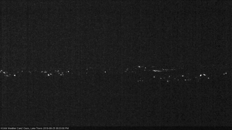 Lake Travis webcam, August 25, 2019 8:35 PM CT