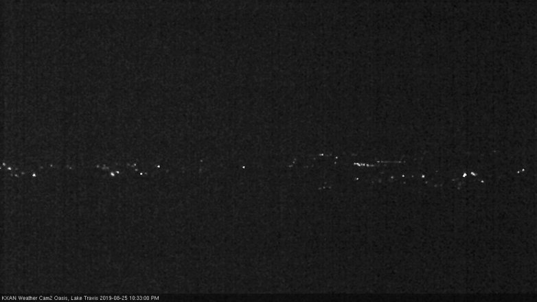 Lake Travis webcam, August 25, 2019 9:35 PM CT