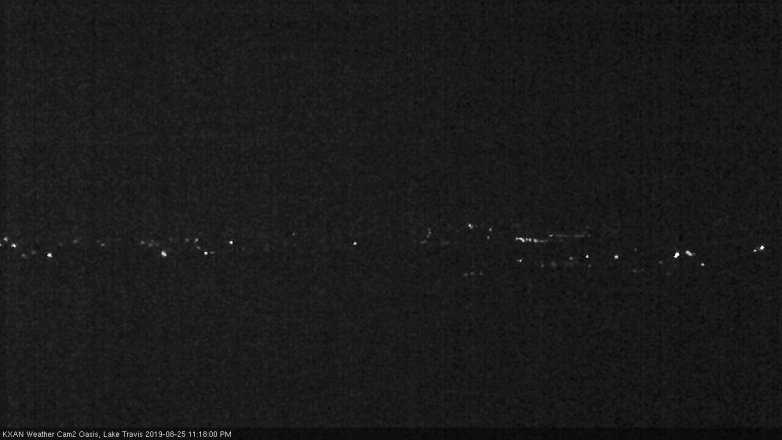 Lake Travis webcam, August 25, 2019 10:20 PM CT
