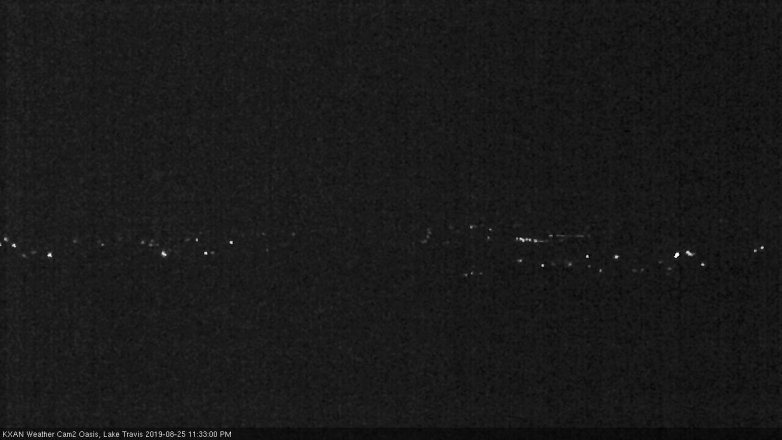 Lake Travis webcam, August 25, 2019 10:35 PM CT