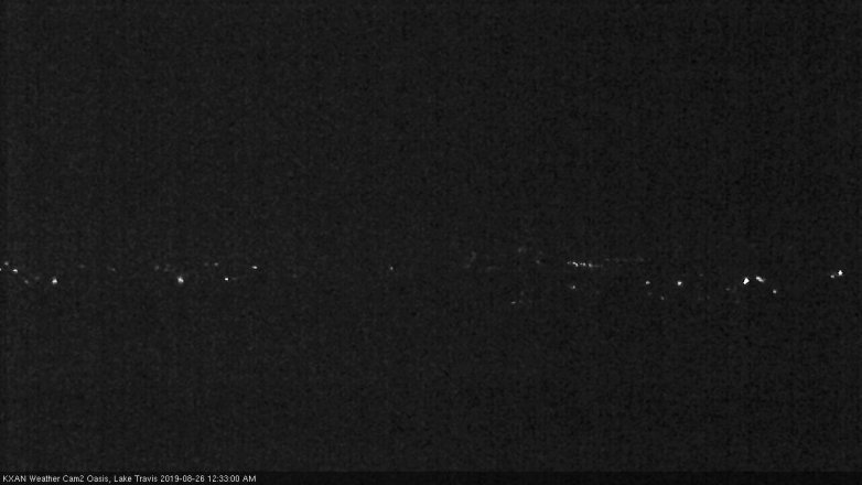 Lake Travis webcam, August 25, 2019 11:35 PM CT