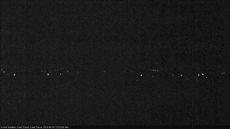 Lake Travis webcam, August 25, 2019 11:55 PM CT