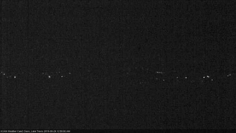 Lake Travis webcam, August 25, 2019 12:00 AM CT