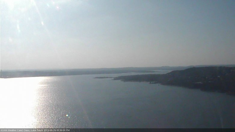 Lake Travis webcam, August 26, 2019 5:00 PM CT
