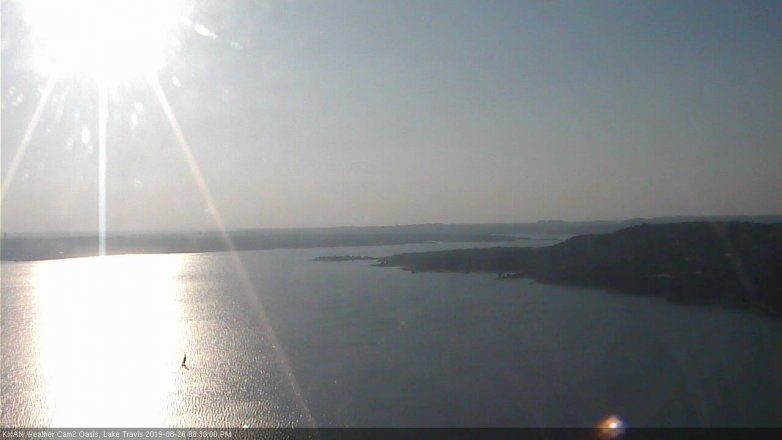 Lake Travis webcam, August 26, 2019 5:35 PM CT