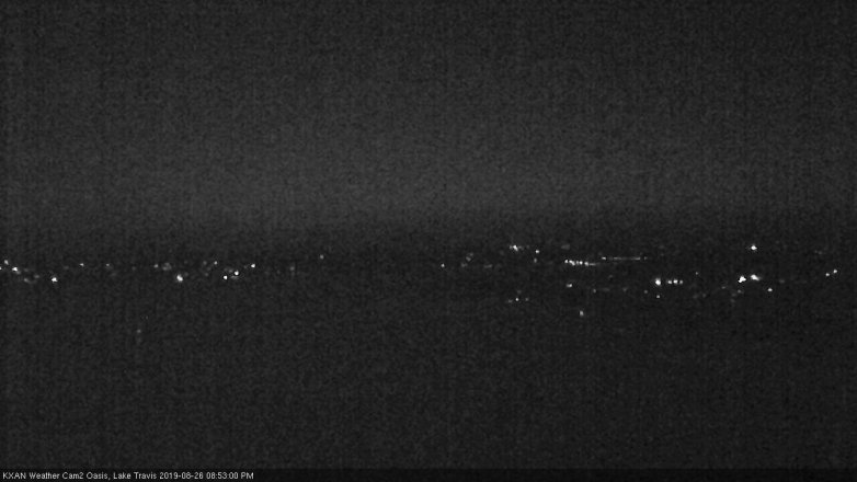 Lake Travis webcam, August 26, 2019 7:55 PM CT