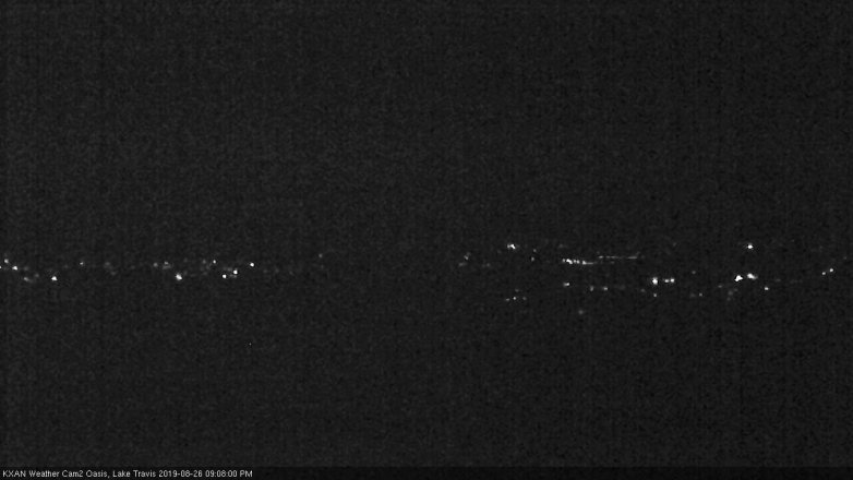 Lake Travis webcam, August 26, 2019 8:10 PM CT