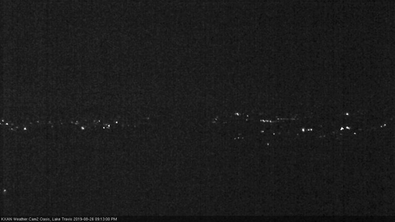 Lake Travis webcam, August 26, 2019 8:15 PM CT