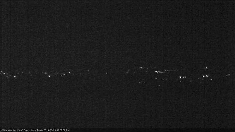 Lake Travis webcam, August 26, 2019 8:25 PM CT