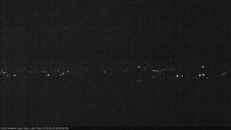 Lake Travis webcam, August 26, 2019 8:55 PM CT