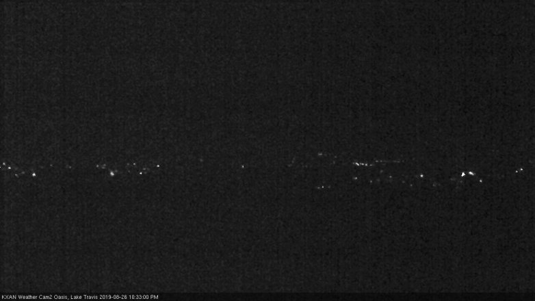 Lake Travis webcam, August 26, 2019 9:35 PM CT