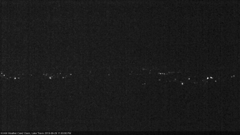 Lake Travis webcam, August 26, 2019 10:05 PM CT