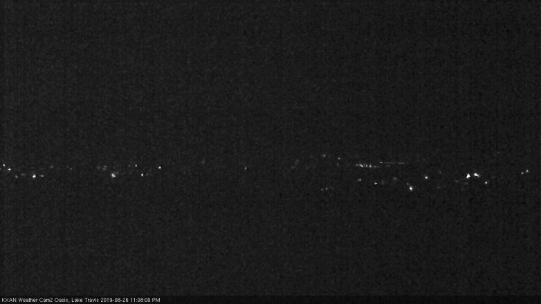 Lake Travis webcam, August 26, 2019 10:10 PM CT