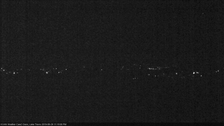 Lake Travis webcam, August 26, 2019 10:20 PM CT