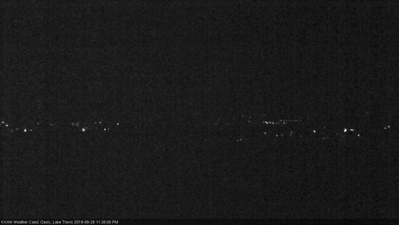 Lake Travis webcam, August 26, 2019 10:40 PM CT