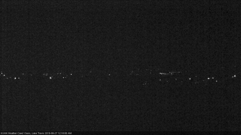 Lake Travis webcam, August 26, 2019 11:20 PM CT