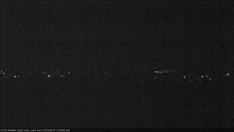Lake Travis webcam, August 26, 2019 11:30 PM CT