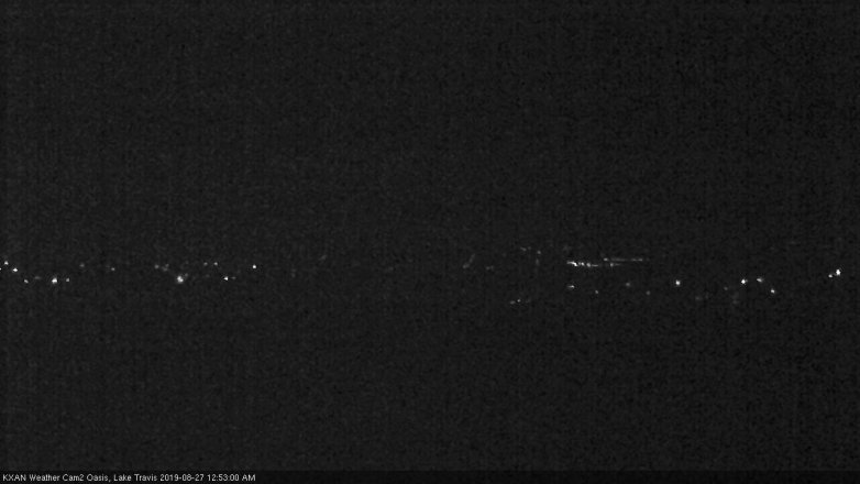 Lake Travis webcam, August 26, 2019 11:55 PM CT