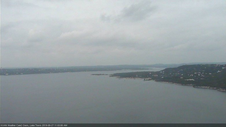Lake Travis webcam, August 27, 2019 10:05 AM CT