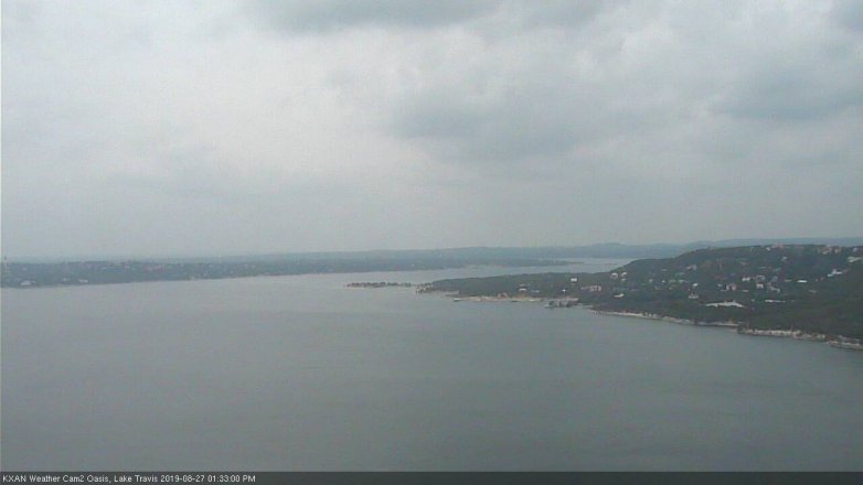 Lake Travis webcam, August 27, 2019 12:35 PM CT